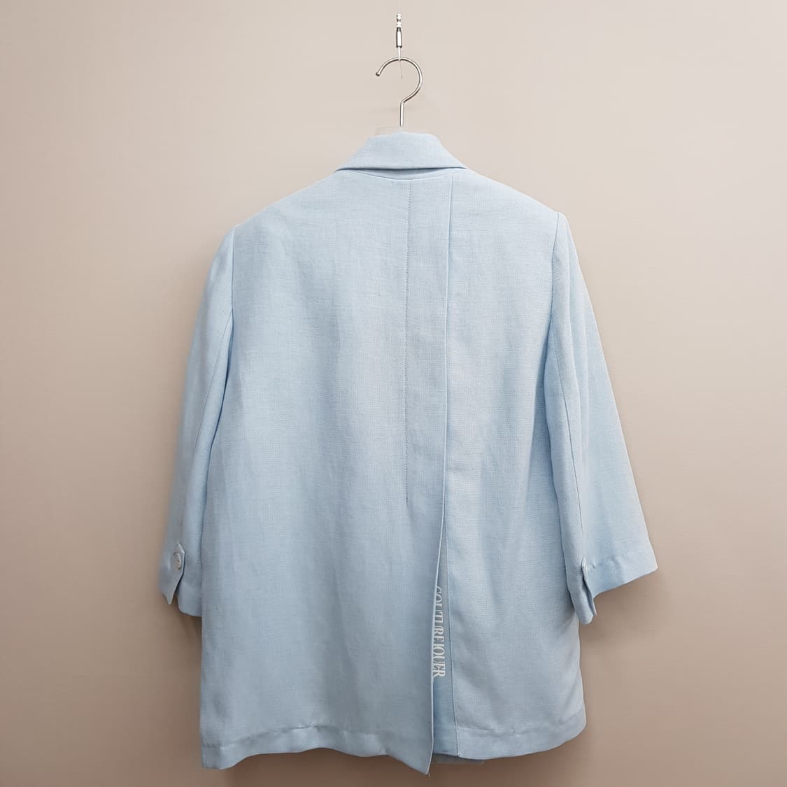 잇미샤 2023 린넨 블렌드 더블 버튼 자켓 S사이즈 상품이미지4