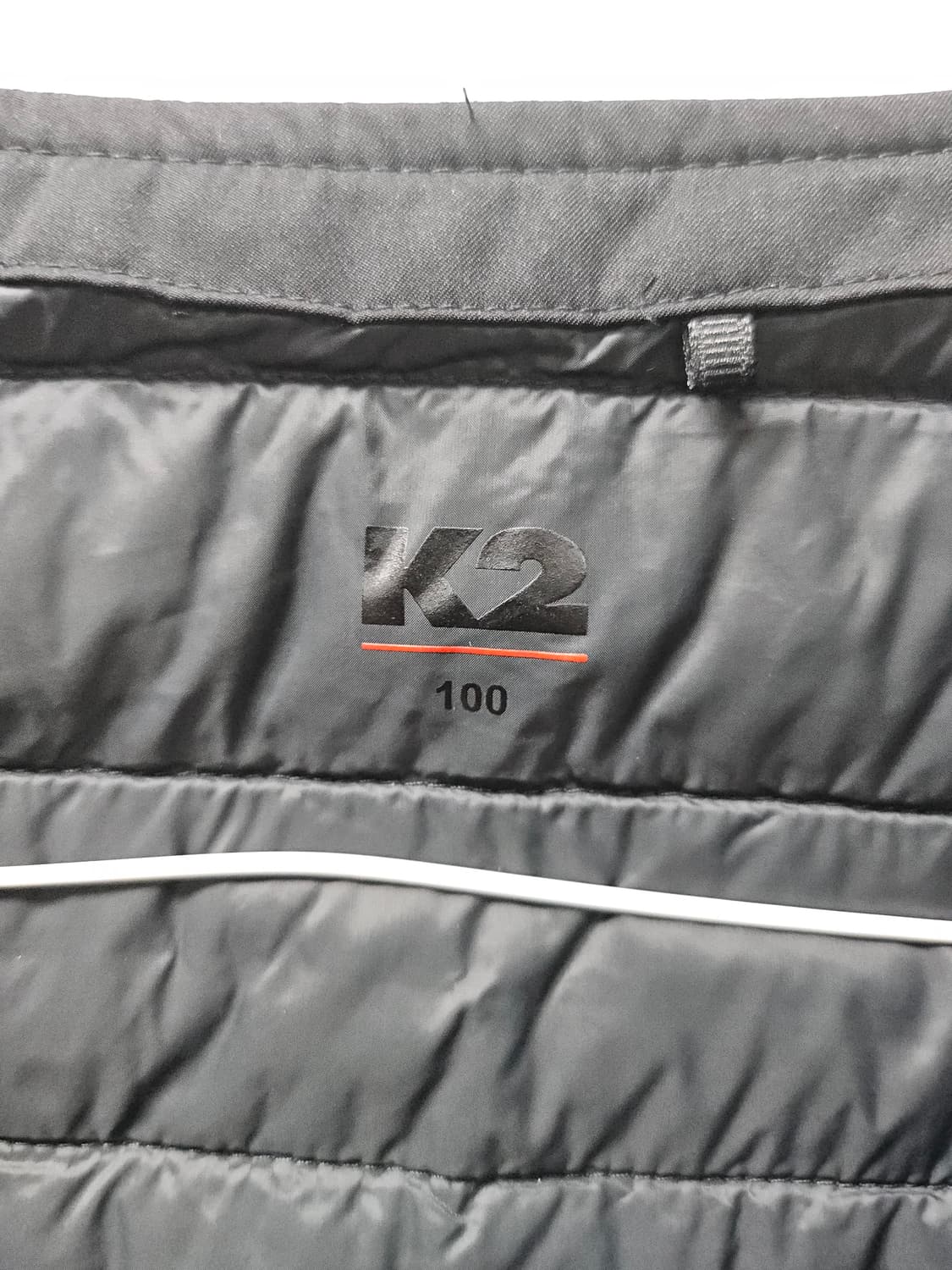 K2 블랙 경량 패딩 조끼( 덕 ) 100 상품이미지3