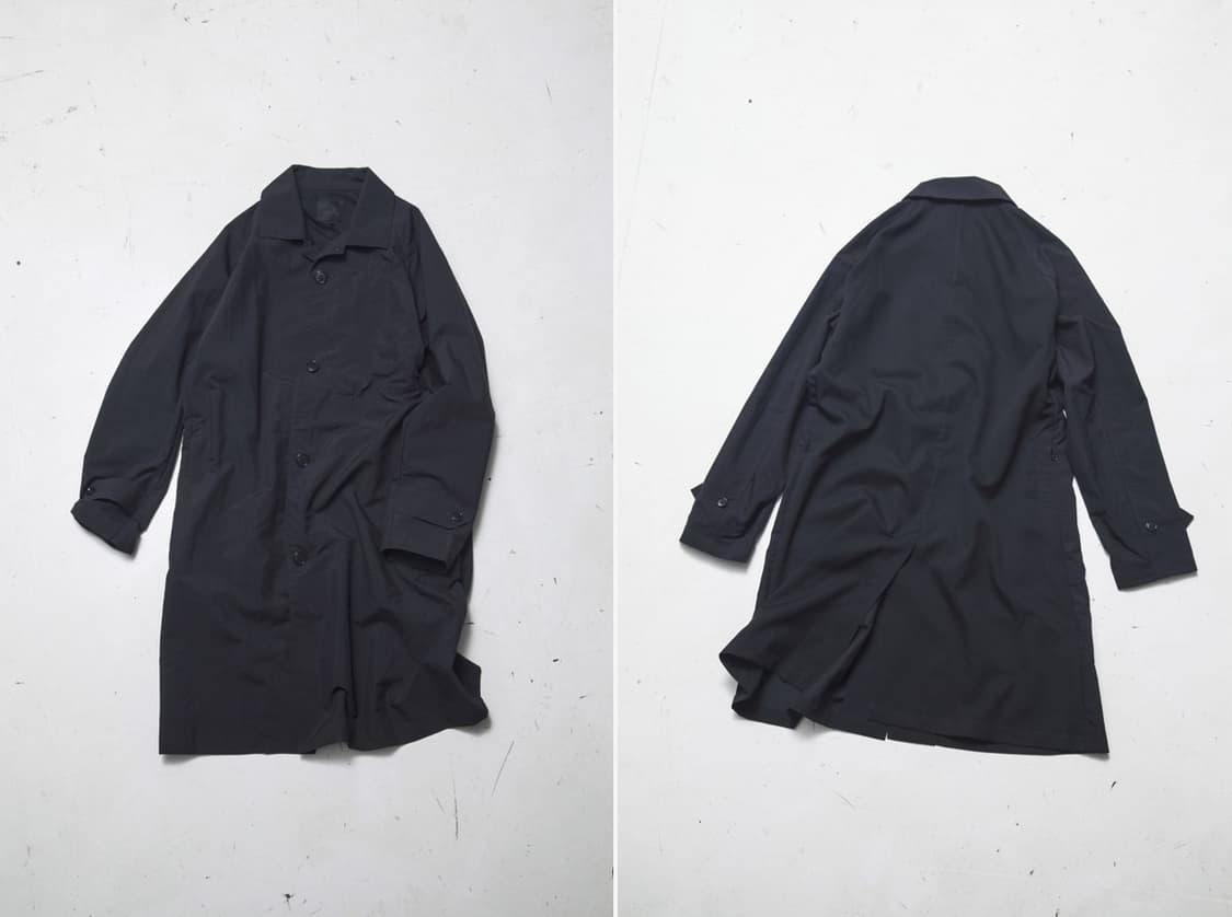 [XL] 골드윈 볼 카라 코트 블랙 상품이미지2