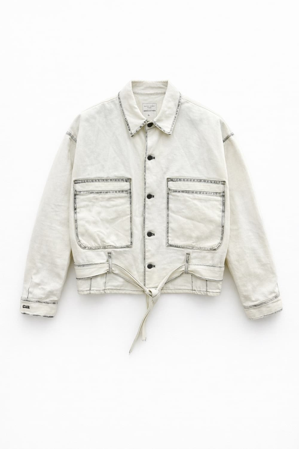 메종미네드 화이트 데님 자켓 M 상품이미지1