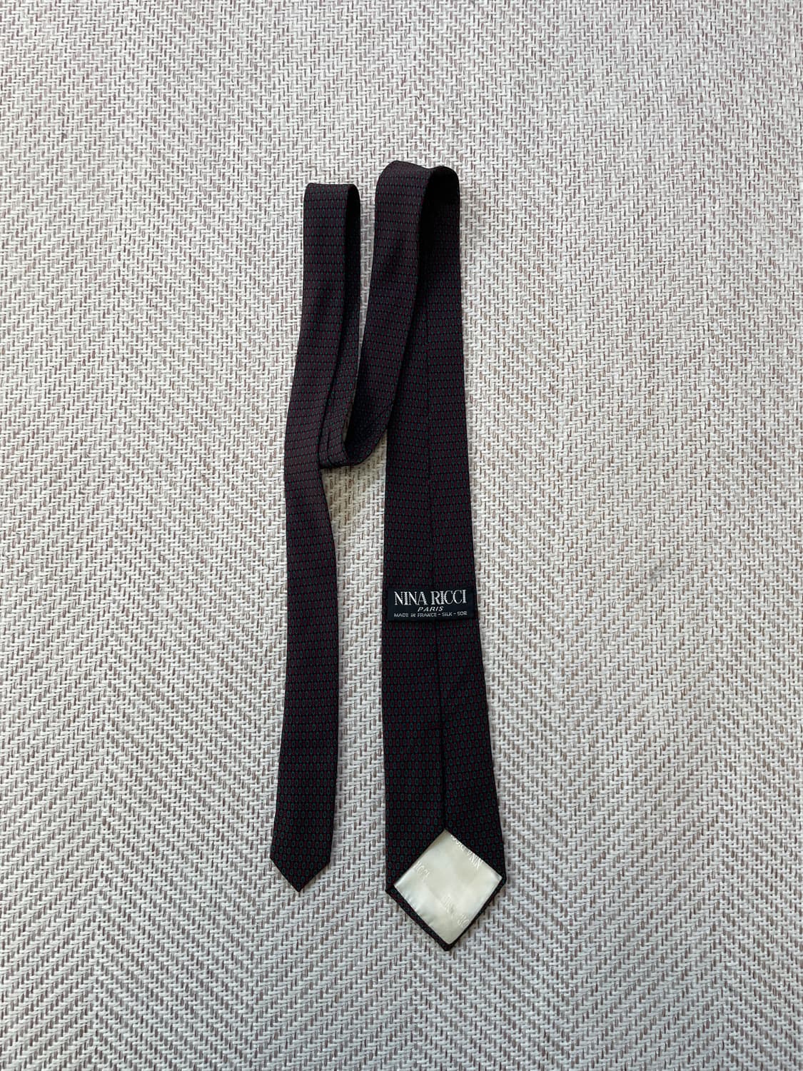 니나리치 페이즐리 넥타이 J03755 상품이미지3