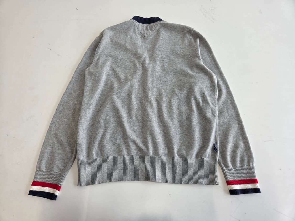 타미힐피거 니트 가디건 그레이/네이비 L/G 상품이미지2