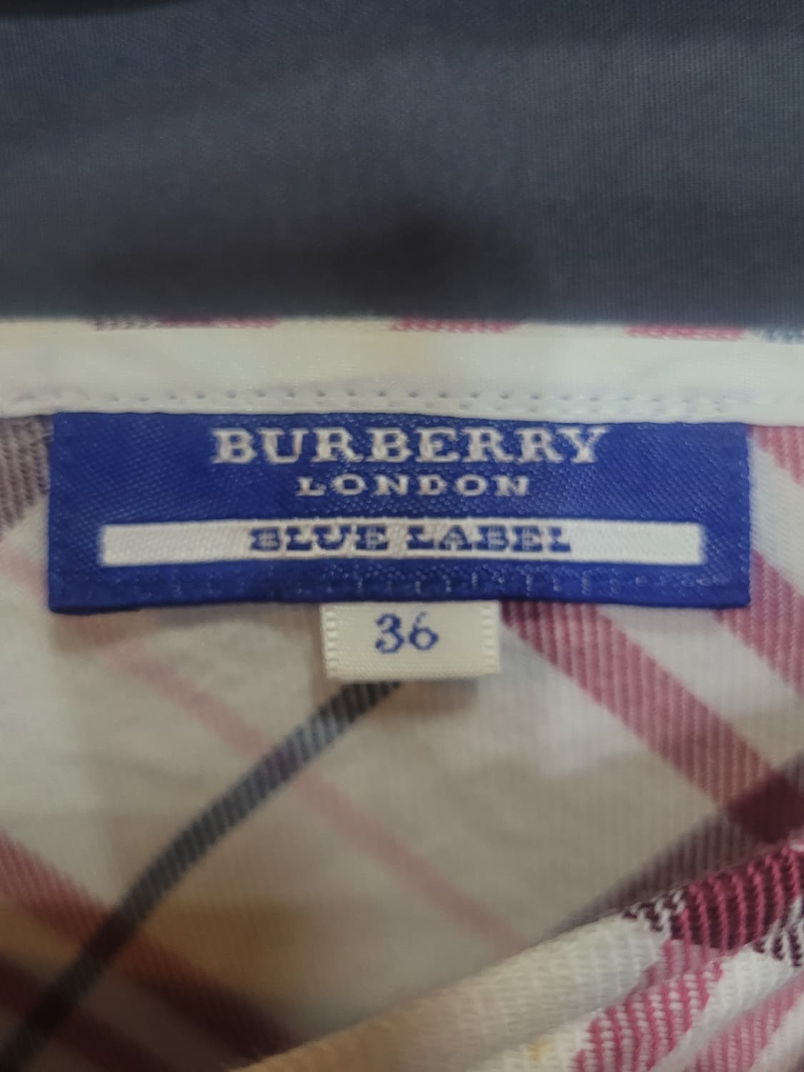 Burberry 버버리 빈티지 체크 벨티드 스커트 상품이미지4