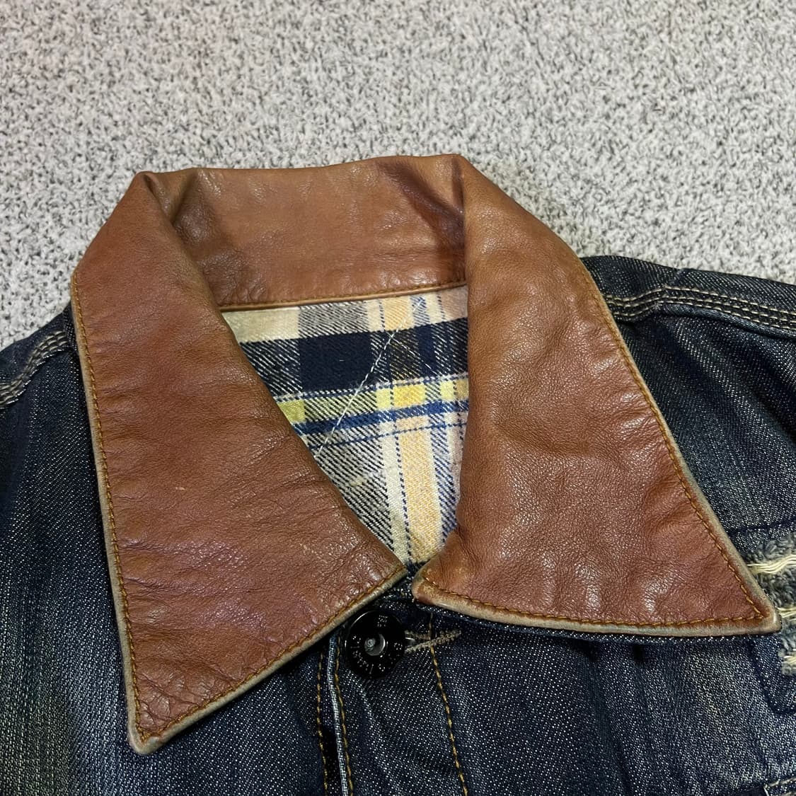 Vintage 빈티지 패치 데님 자켓 상품이미지8