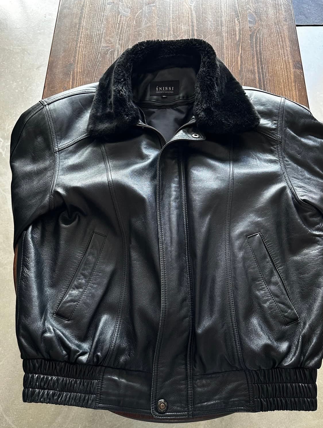 빈티지 양가죽 자켓(INISSI) 블루종 105-슬림110 상품이미지8