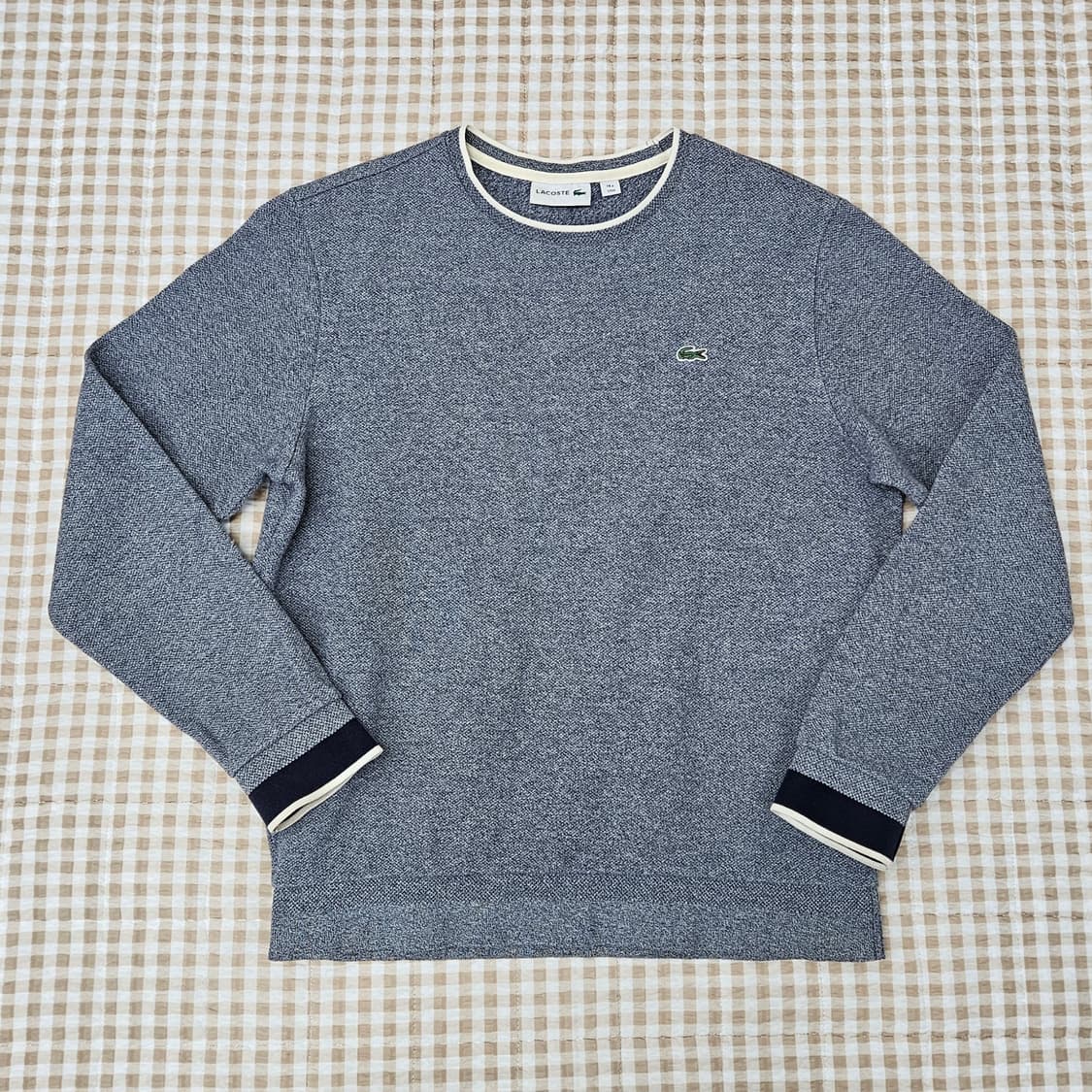 라코스테 얇은 면티 남자100 상품이미지1