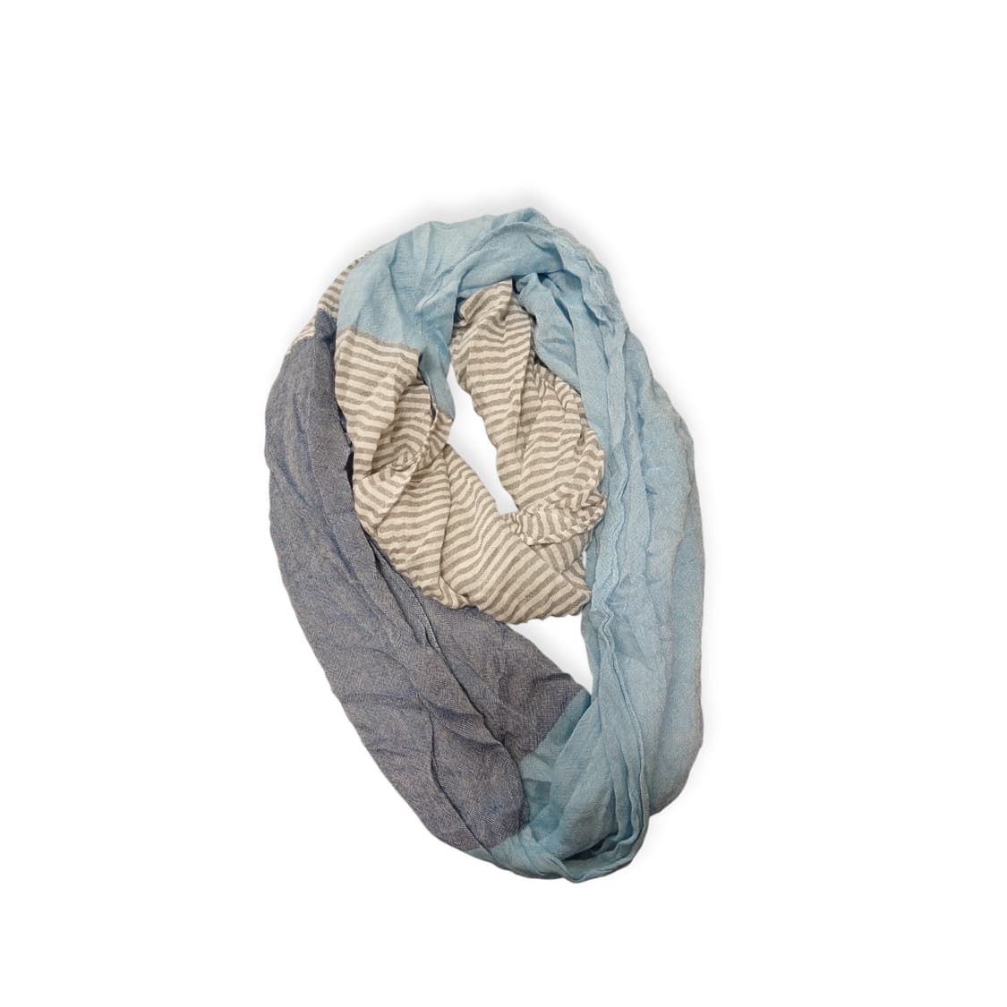 모리걸 하구미 일체형 줄무늬 스카프 상품이미지1