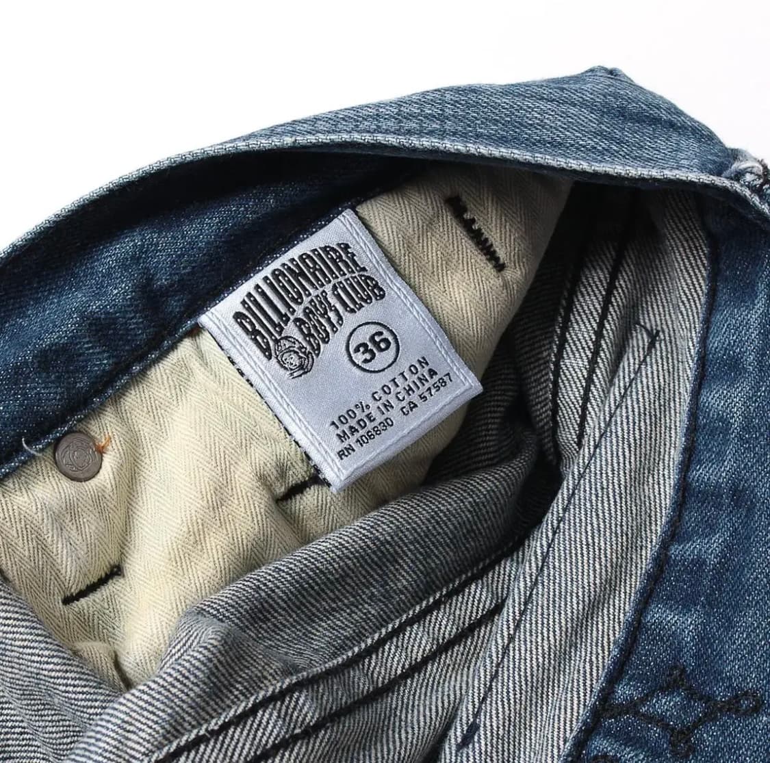 Billionaire Boys Club 빌리어네어보이즈클럽 체크데님팬츠 상품이미지5