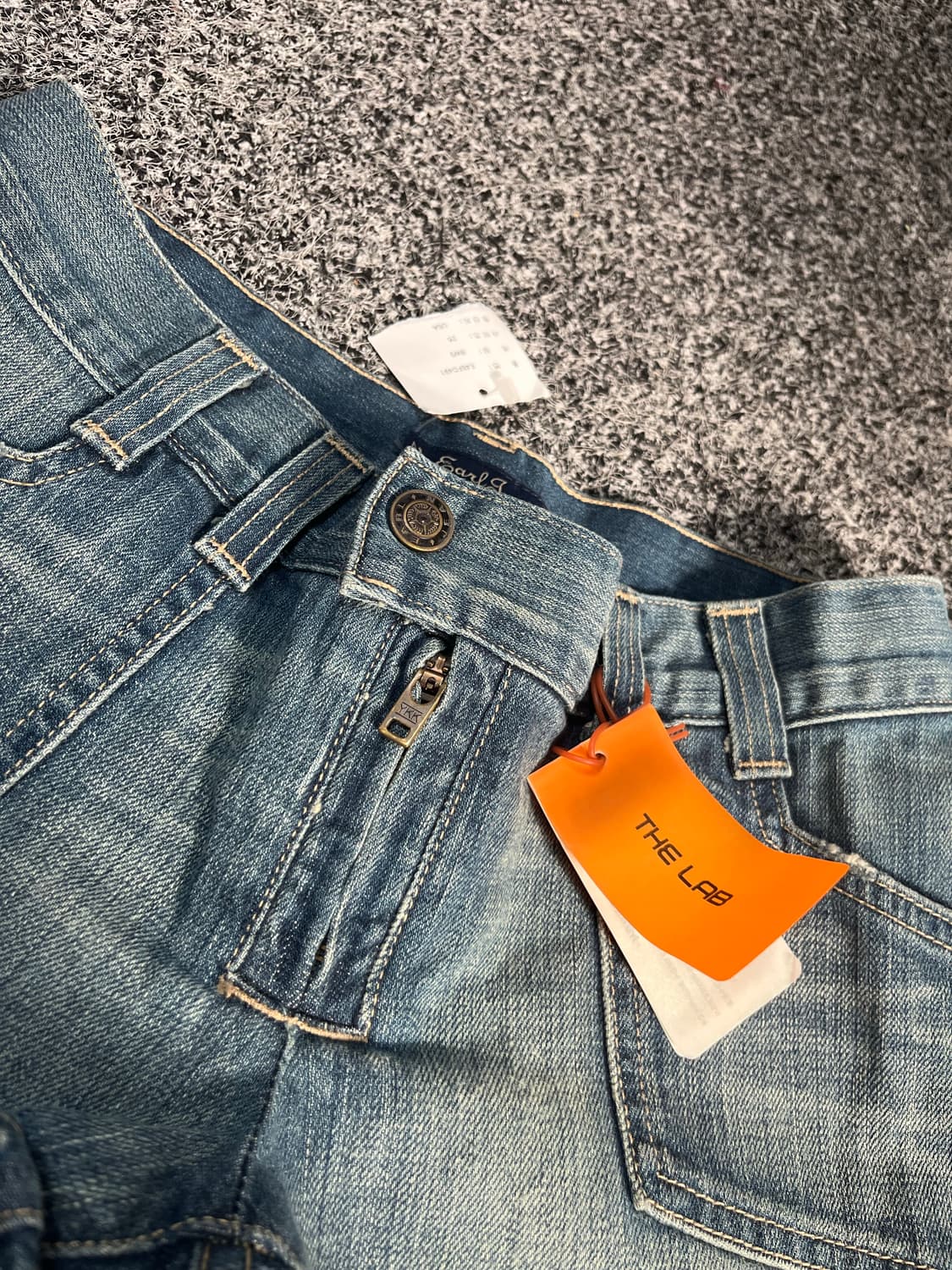 얼진 Earl Jean 데님 숏 반바지 26사이즈 상품이미지3