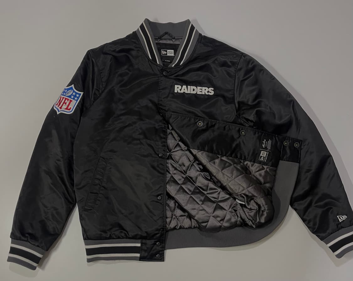 뉴에라 NFL 레이더스 스타디움 자켓 XL 상품이미지7