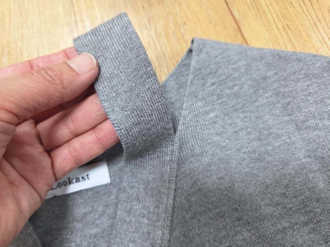 룩캐스트(LOOKCAST) 마리 컷아웃 가디건 프리사이즈 상품이미지6