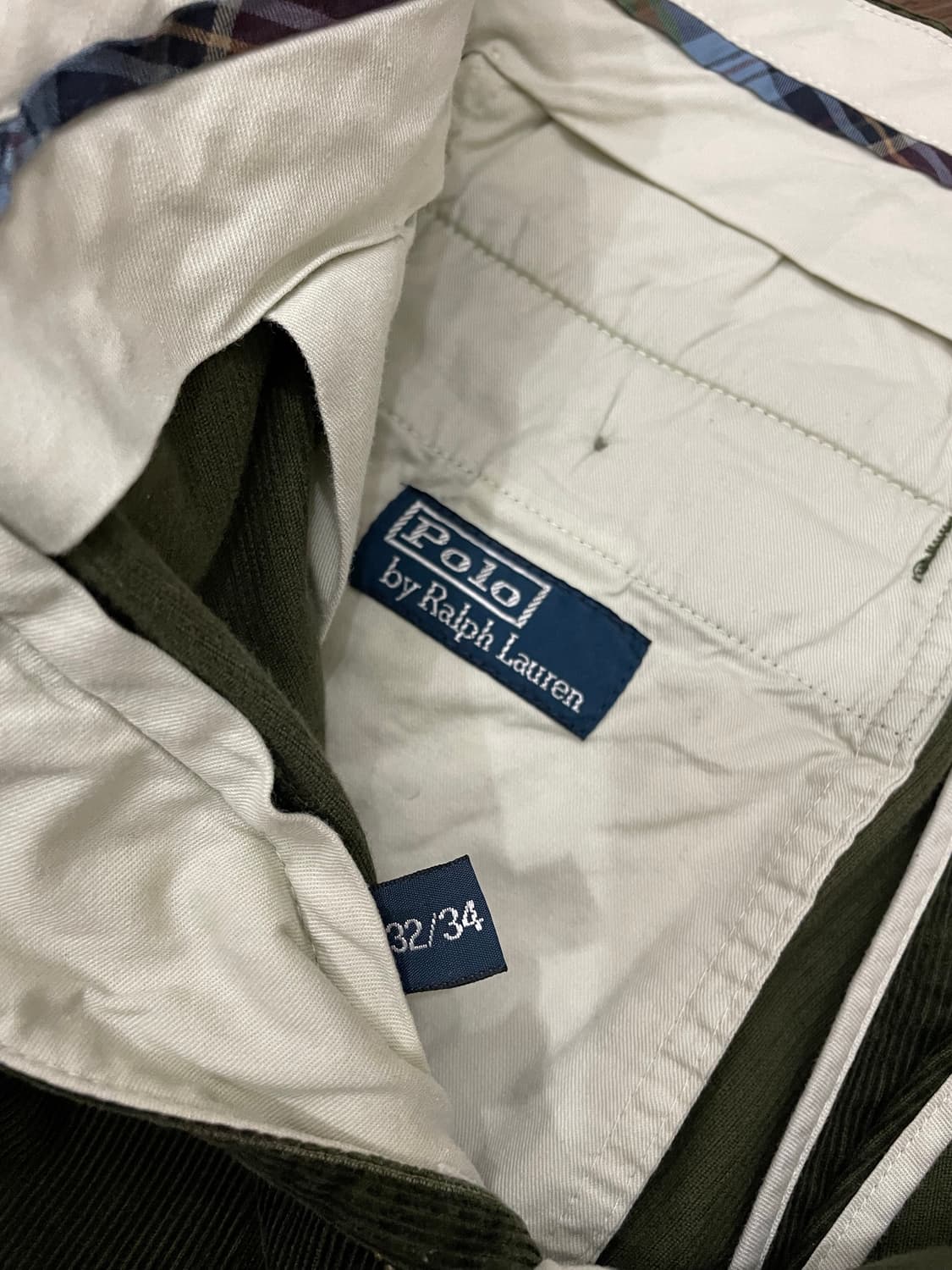 폴로 랄프로렌 코듀로이 팬츠 카키 상품이미지7