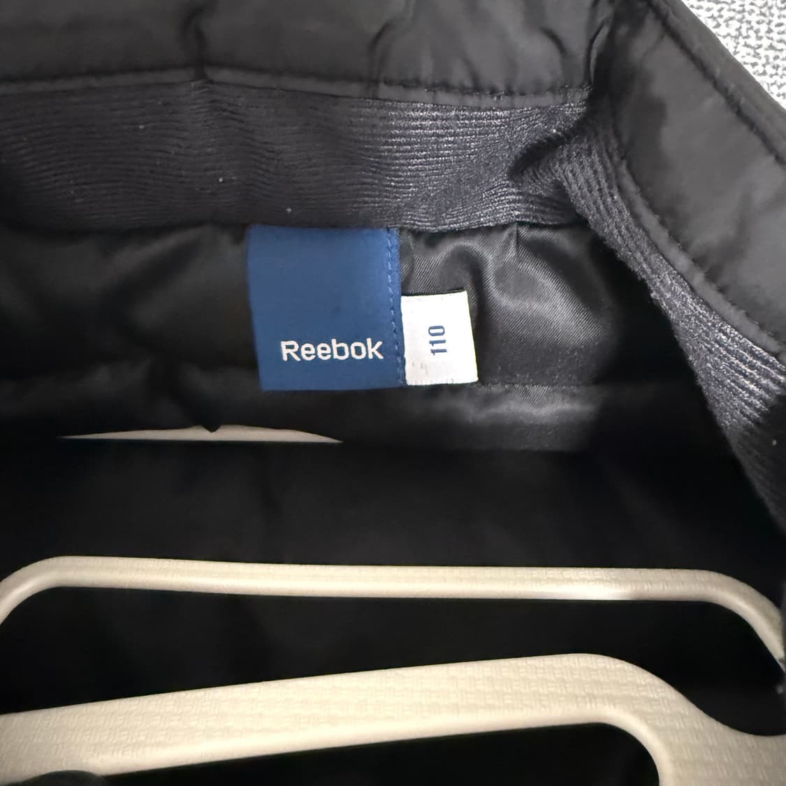 리복 경량 패딩조끼 블랙 110 상품이미지4