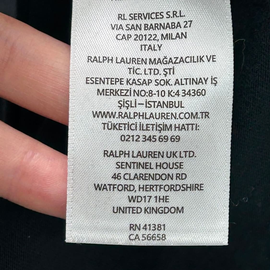RALPH LAUREN 여성용 블랙 반팔 S 상품이미지9