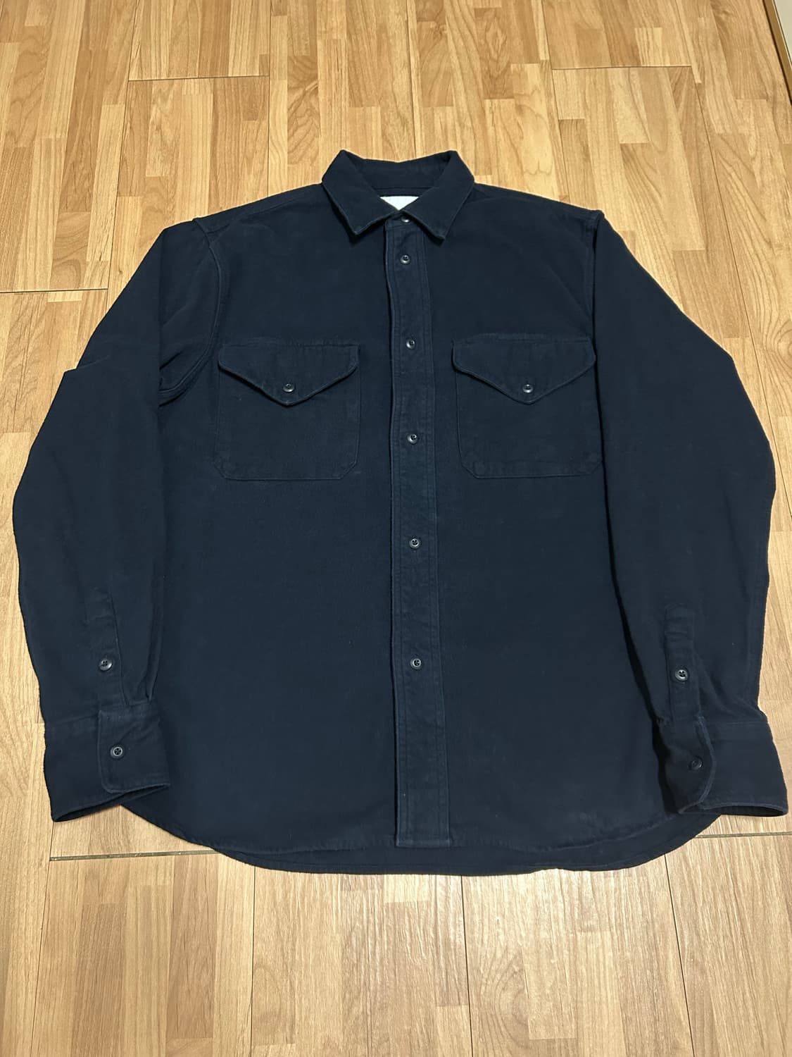 ADSUM 애드섬 빅포켓 워크셔츠 다크네이비 상품이미지2