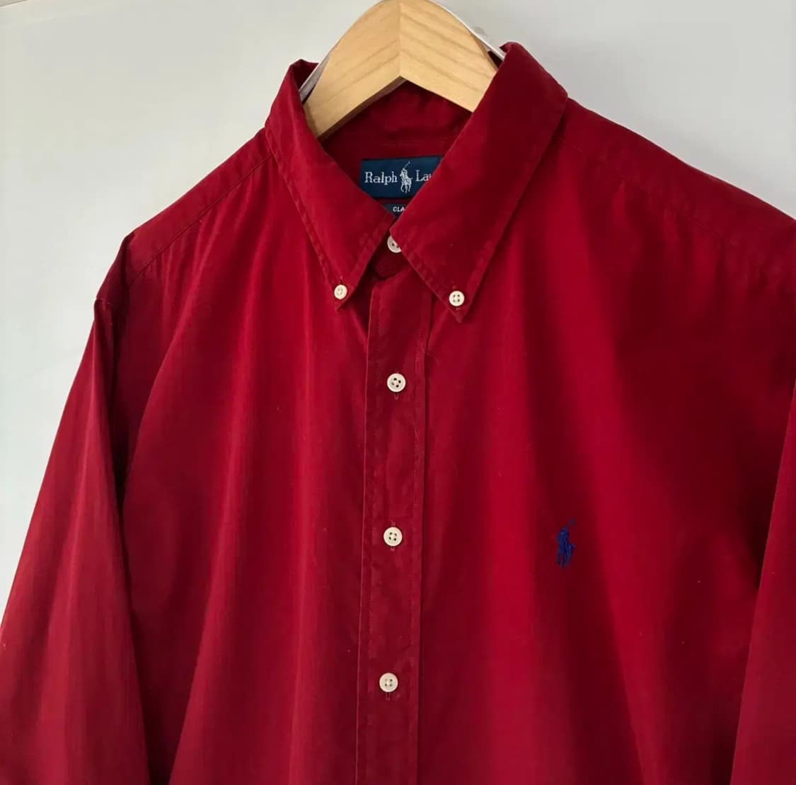 폴로 솔리드 긴팔 셔츠 상품이미지2