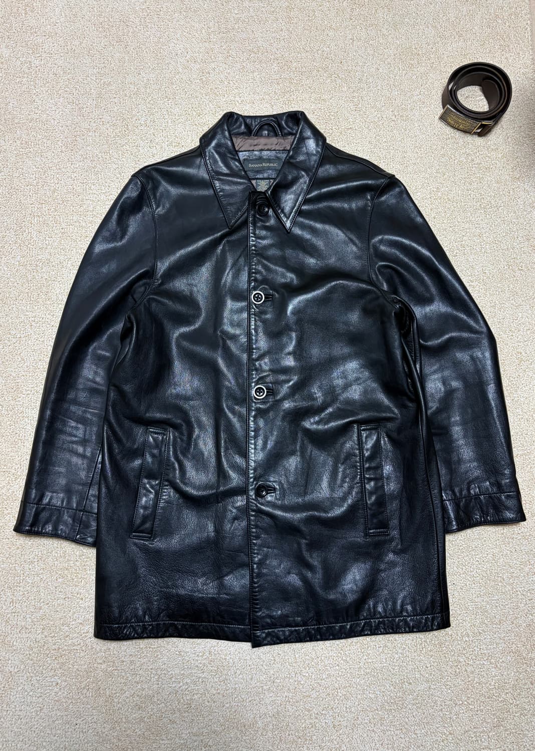 100) 바나나리퍼블릭 레더 카코트 올드갭 카코트 상품이미지1