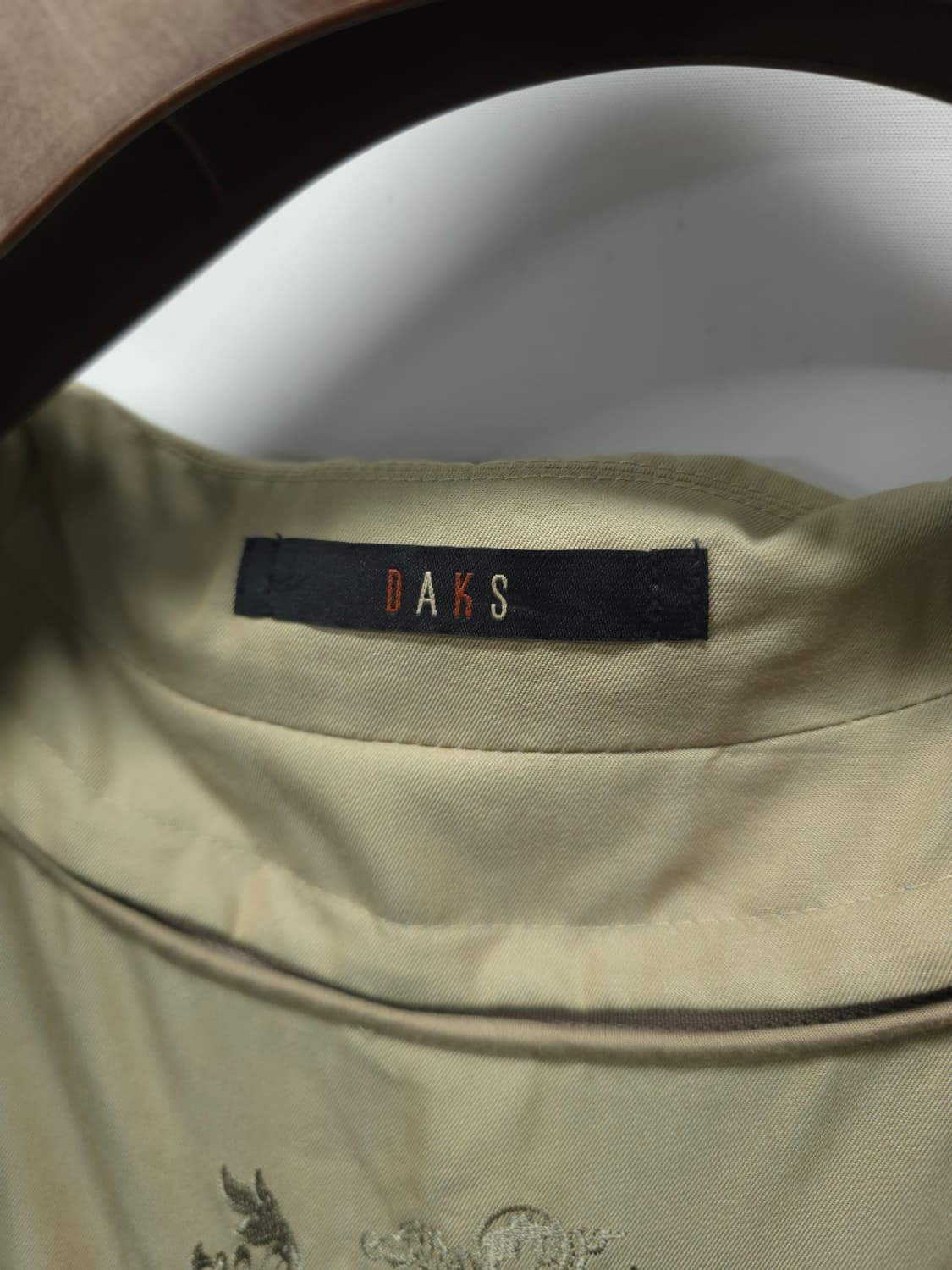 닥스(DAKS) 남성 클래식 트렌치코트 (내피 포함 / 사이즈 100) 상품이미지8