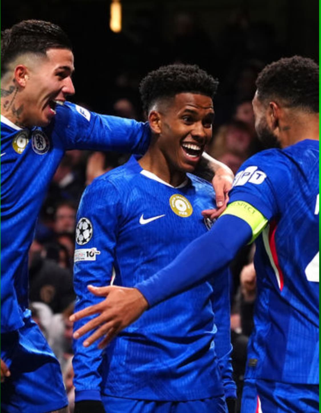 25-26시즌 첼시 홈 이스테방 챔스패치 긴팔 유니폼 M사이즈 상품이미지9