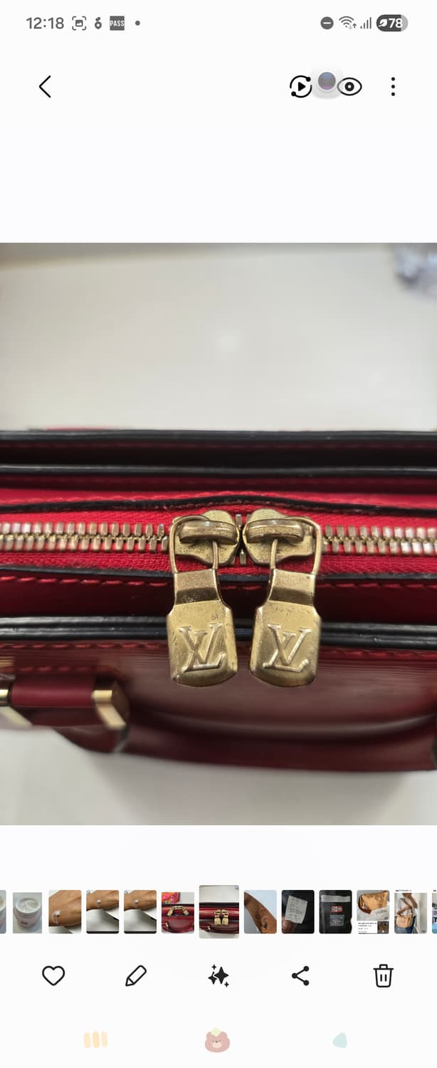 루이비통 퐁뇌프 에삐 가죽 토트백  M52505E (정품) 상품이미지6