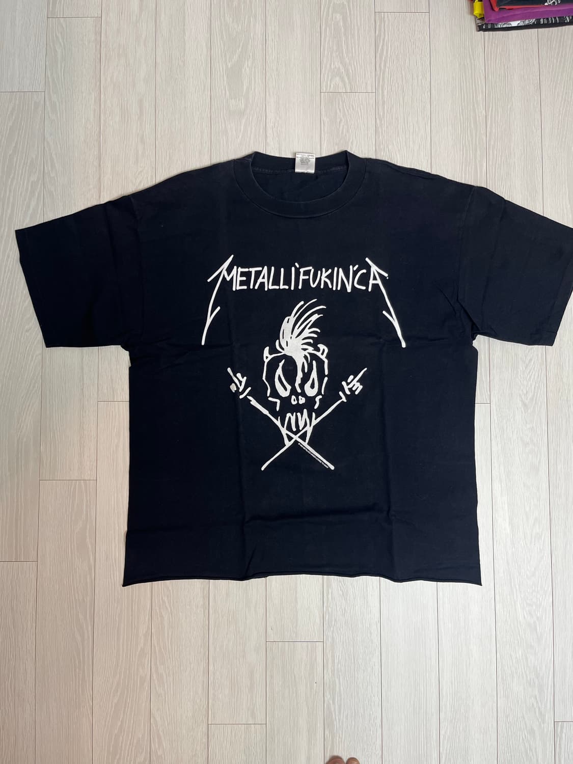 빈티지 밴드티 90s 메탈리카 티셔츠 상품이미지1