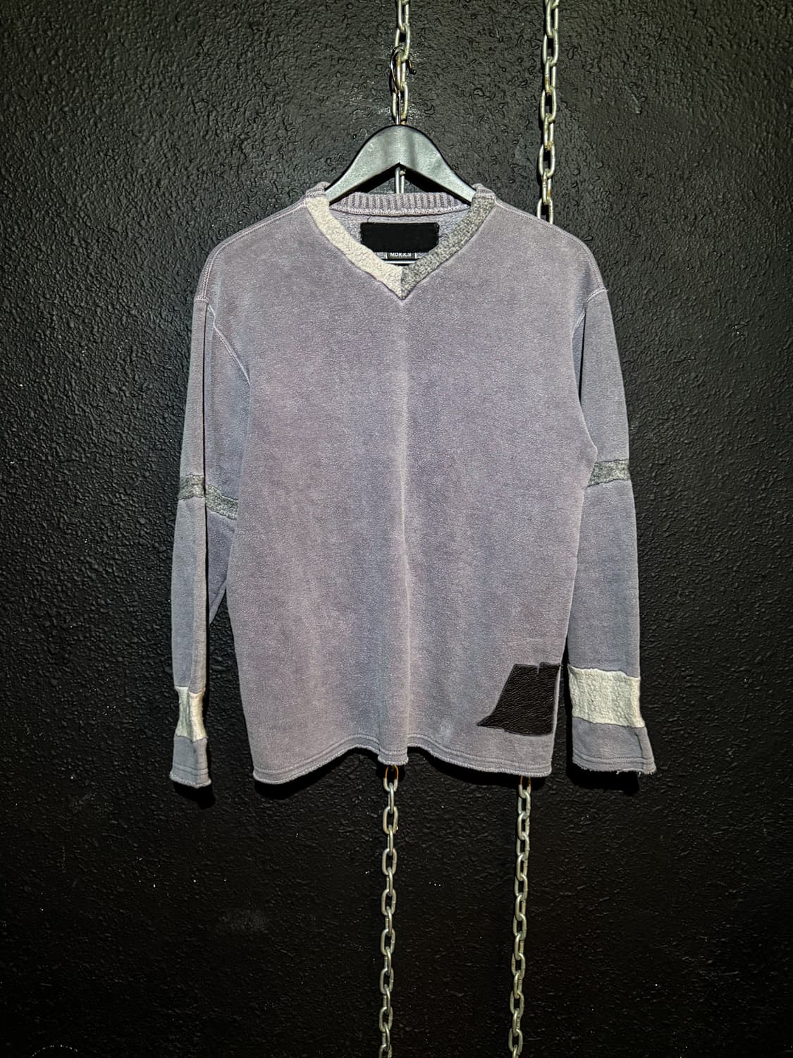 FRANCIST MOR.K.S – Mixed Texture Sweat T 상품이미지1