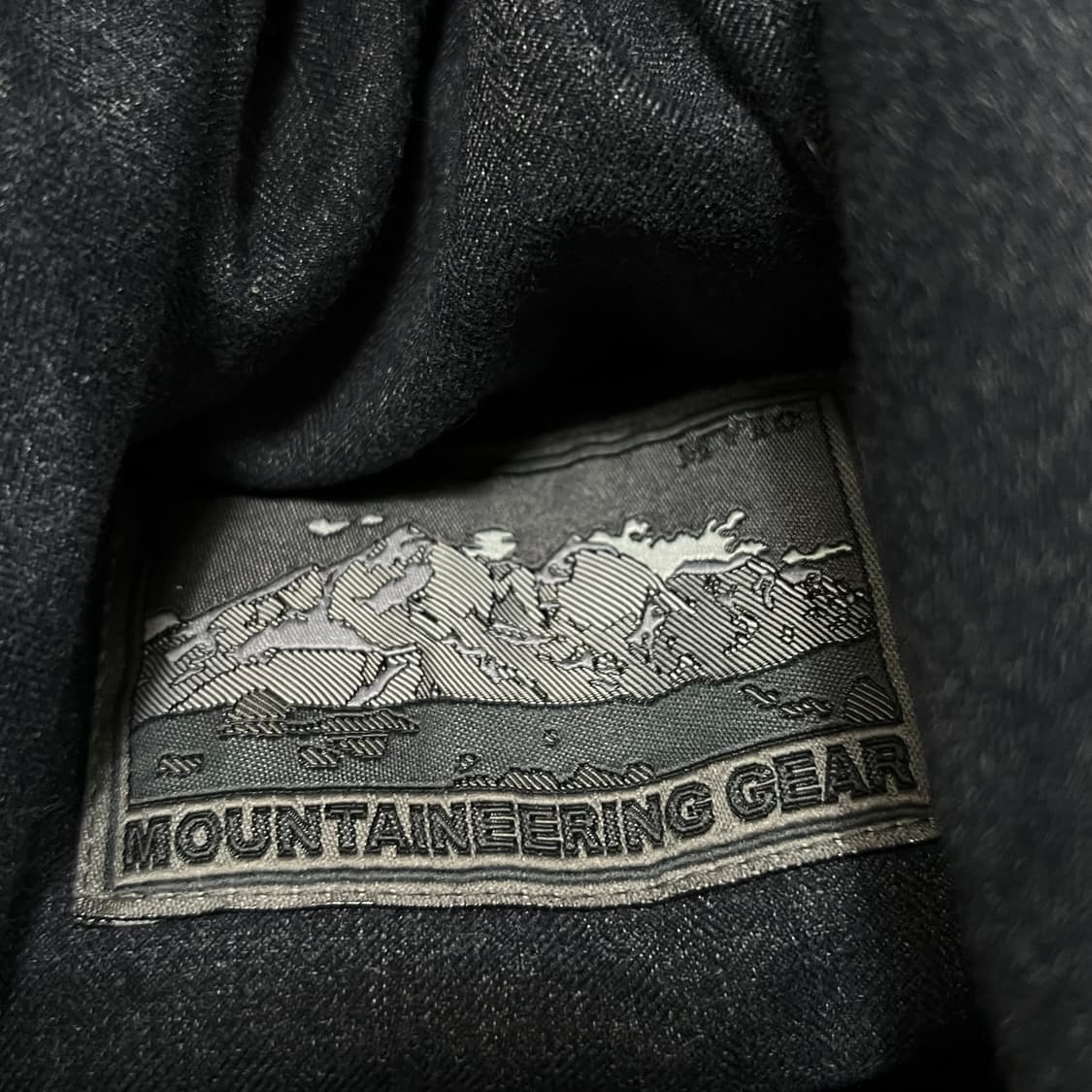 엠비오 구스다운 라쿤퍼 헤링본 후드 롱패딩 점퍼 [다크네이비] L/100 상품이미지5