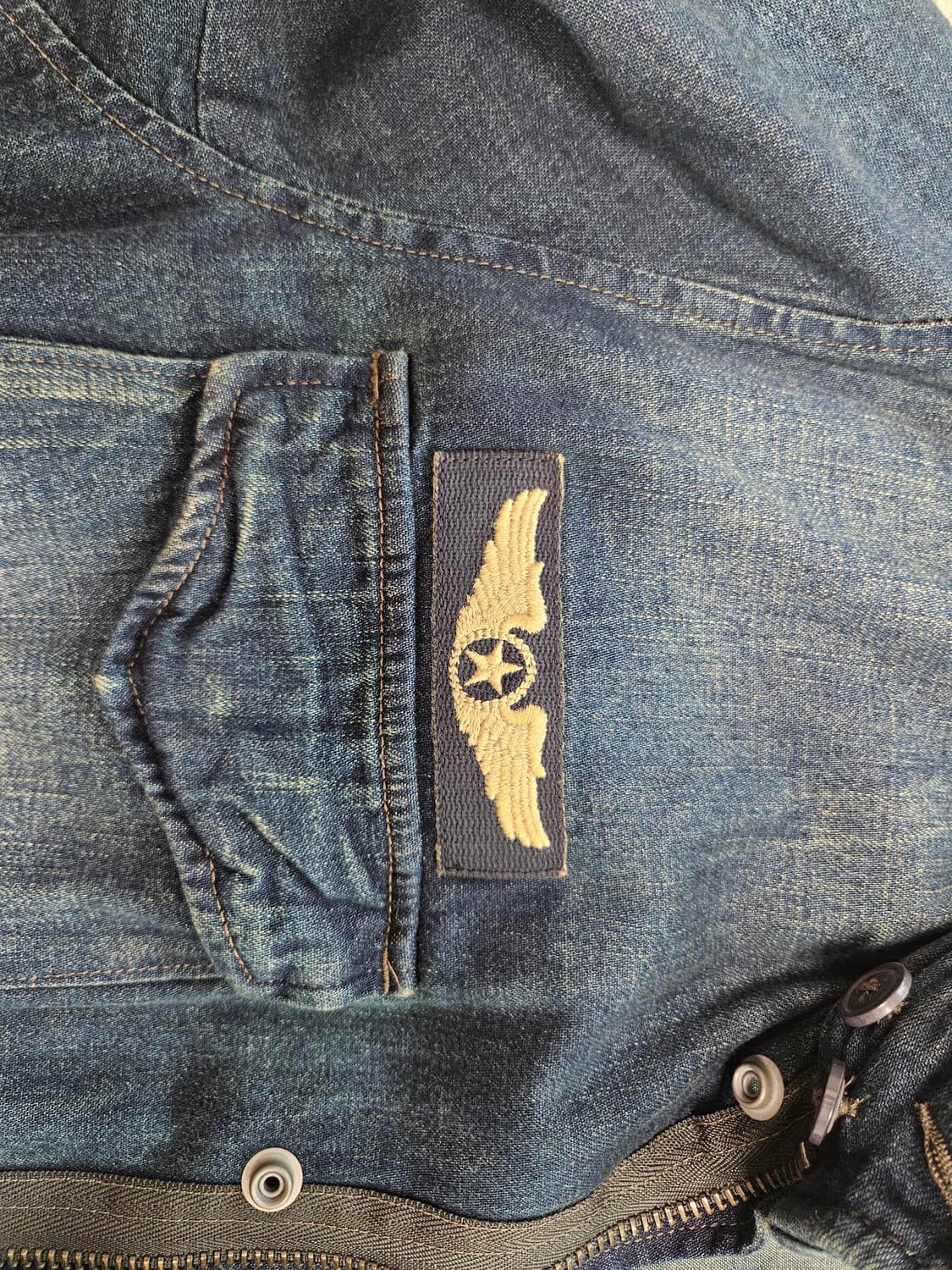 폴로 데님 소령야상 상품이미지4