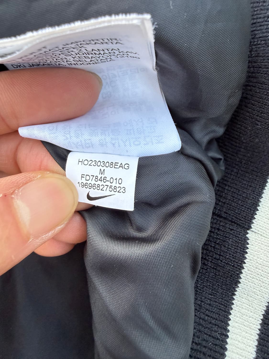 Nike 나이키 카우레더 슬리브 바시티 자켓 상품이미지6