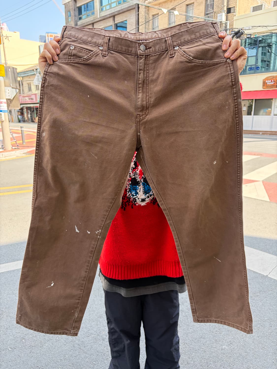 90-00s 디키즈 워크팬츠 상품이미지1