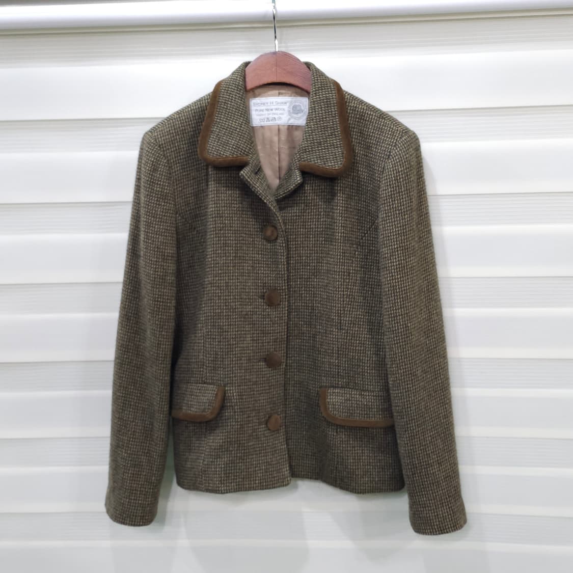 Mademoiselle NON NON 트위드울 자켓-우먼M정도 상품이미지1