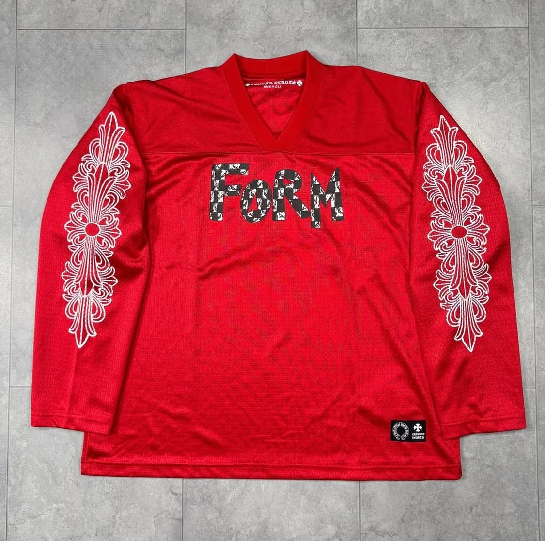 크롬하츠 롱슬리브 레드 상품이미지1