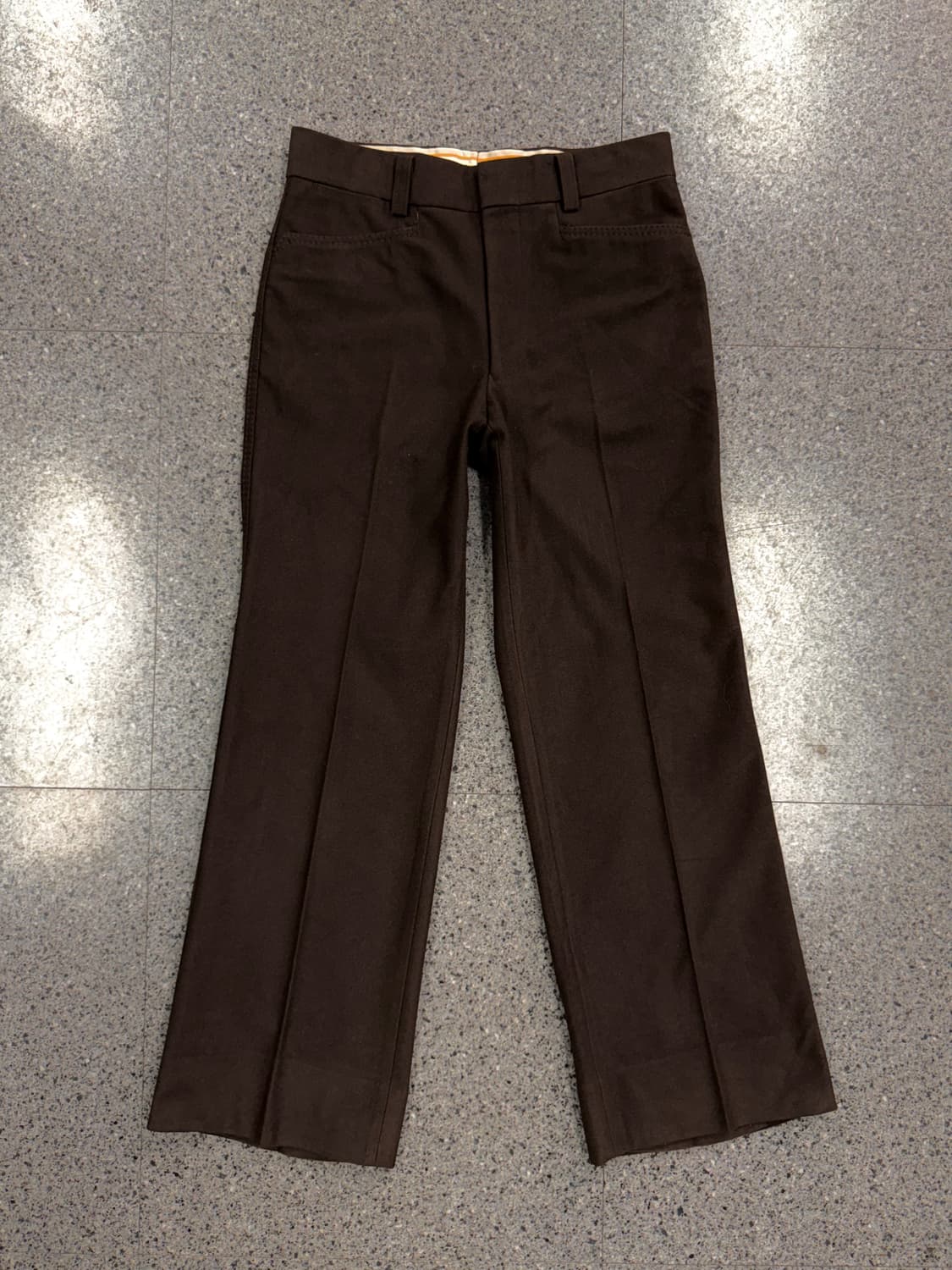 90s classic brown trousers 상품이미지1