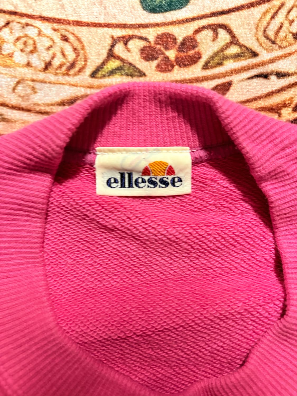 90’s  ellesse pink sweatshirt 상품이미지4