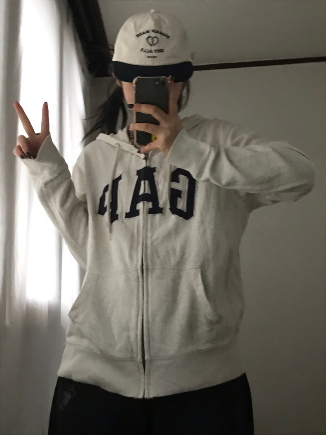 갭 오트밀 후드집업 상품이미지7