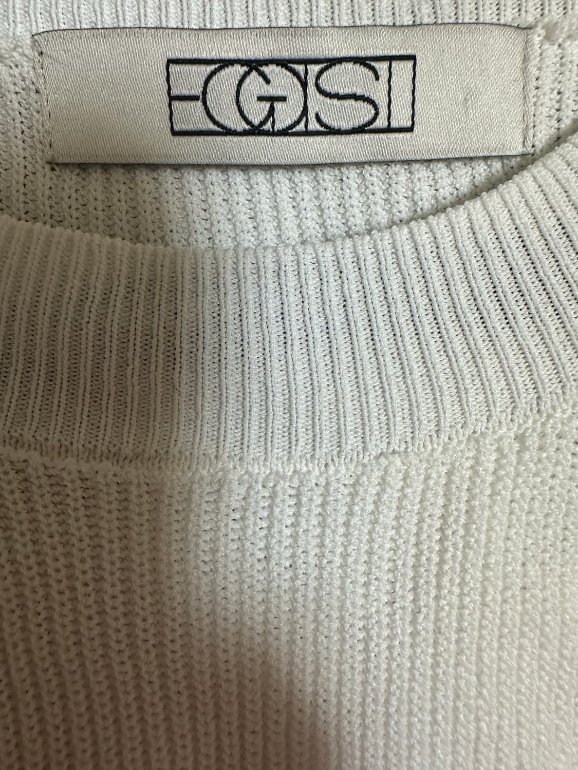 에고이스트 니트 반팔  상품이미지5