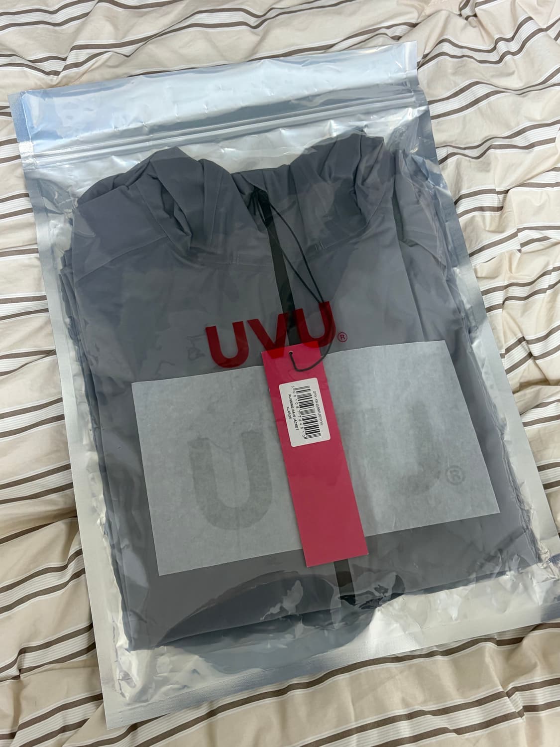 (XL) uvu 러닝 레인자켓 상품이미지4