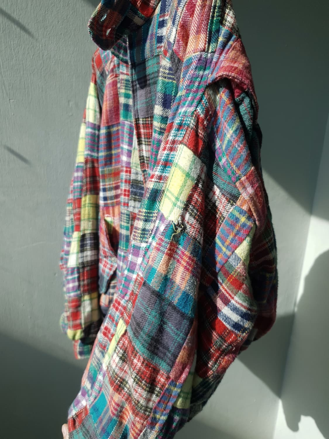 90s KEARNEYHOUSE patchwork harrington jk 상품이미지7