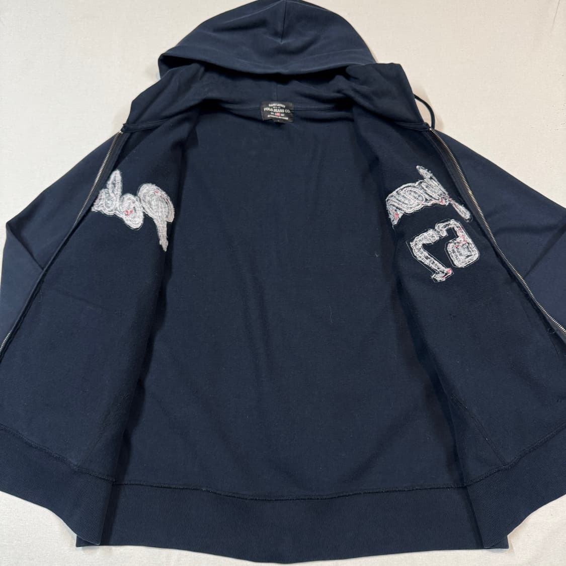 L) 폴로 랄프로렌 진스 RL67 네이비 후드 집업 상품이미지5