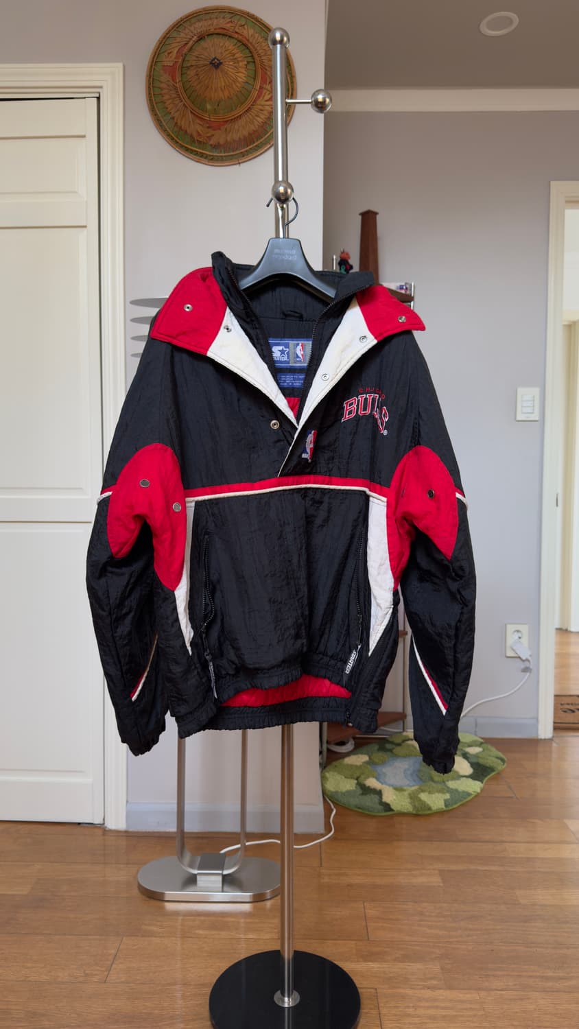 스타터 Starter 시카고 불스 패딩 아노락 상품이미지1