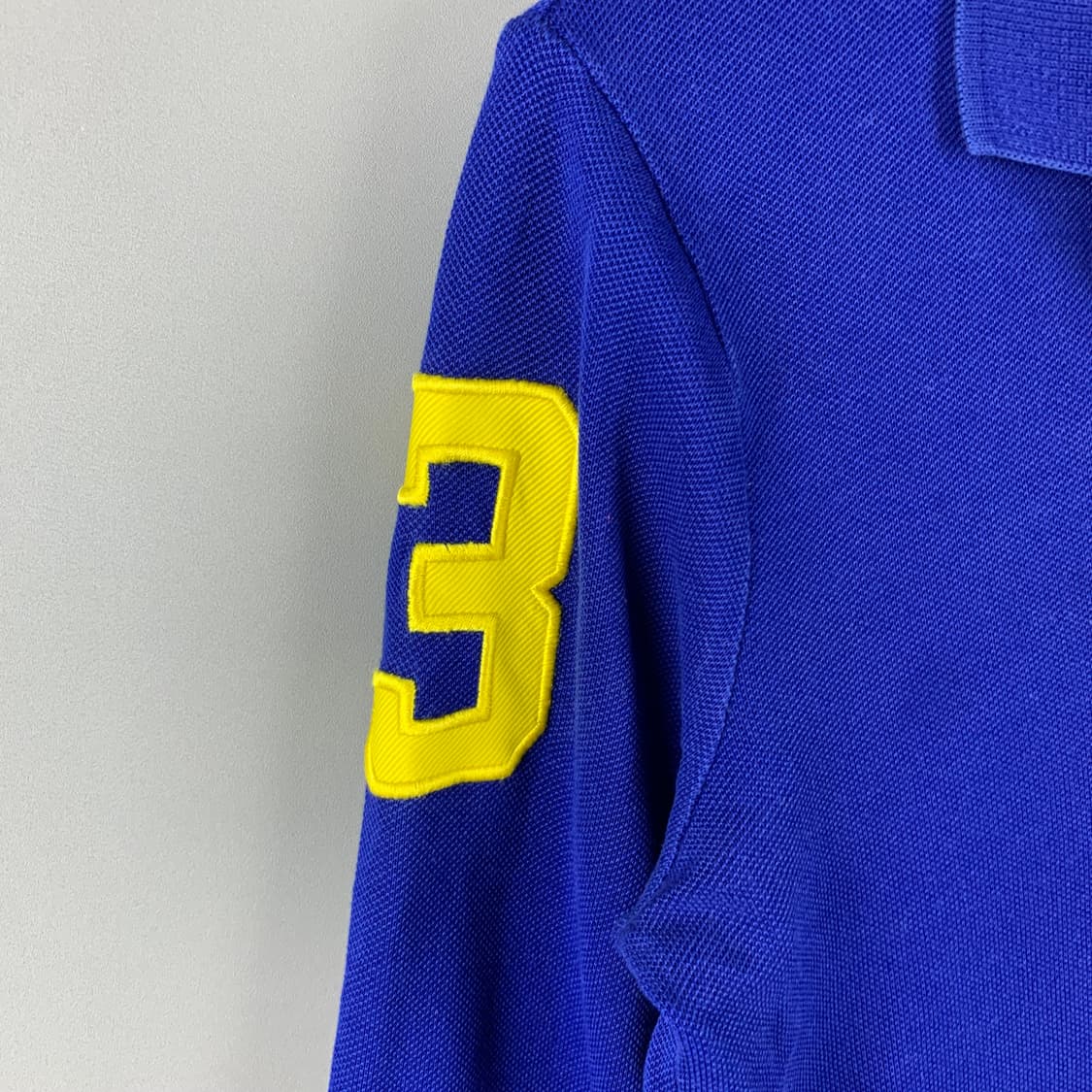 폴로 랄프로렌 빅포니 블루 긴팔 카라 티셔츠 상품이미지5