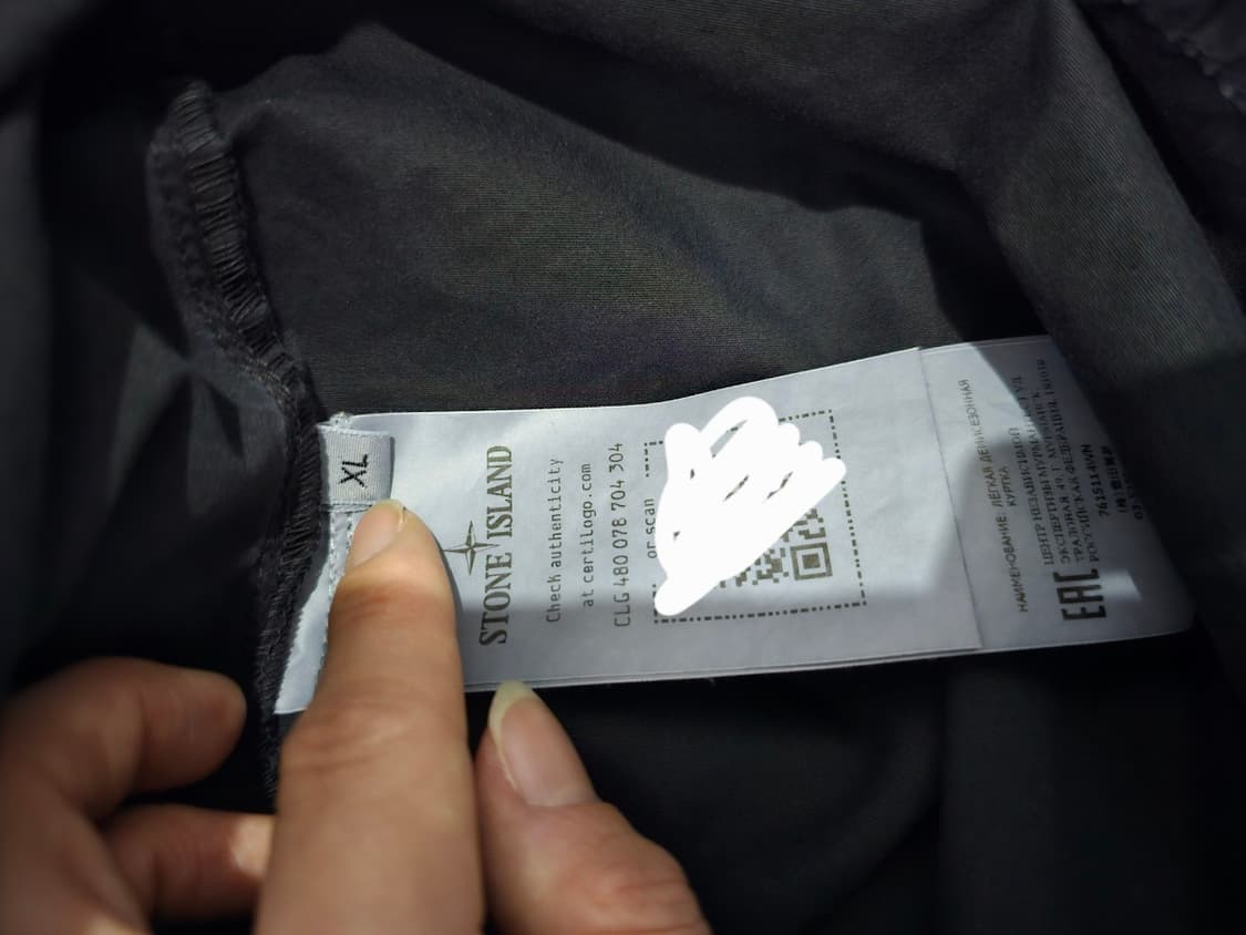 정품 스톤아일랜드 22SS 114WN 올드이펙트 와펜 오버셔츠 XL 상품이미지5