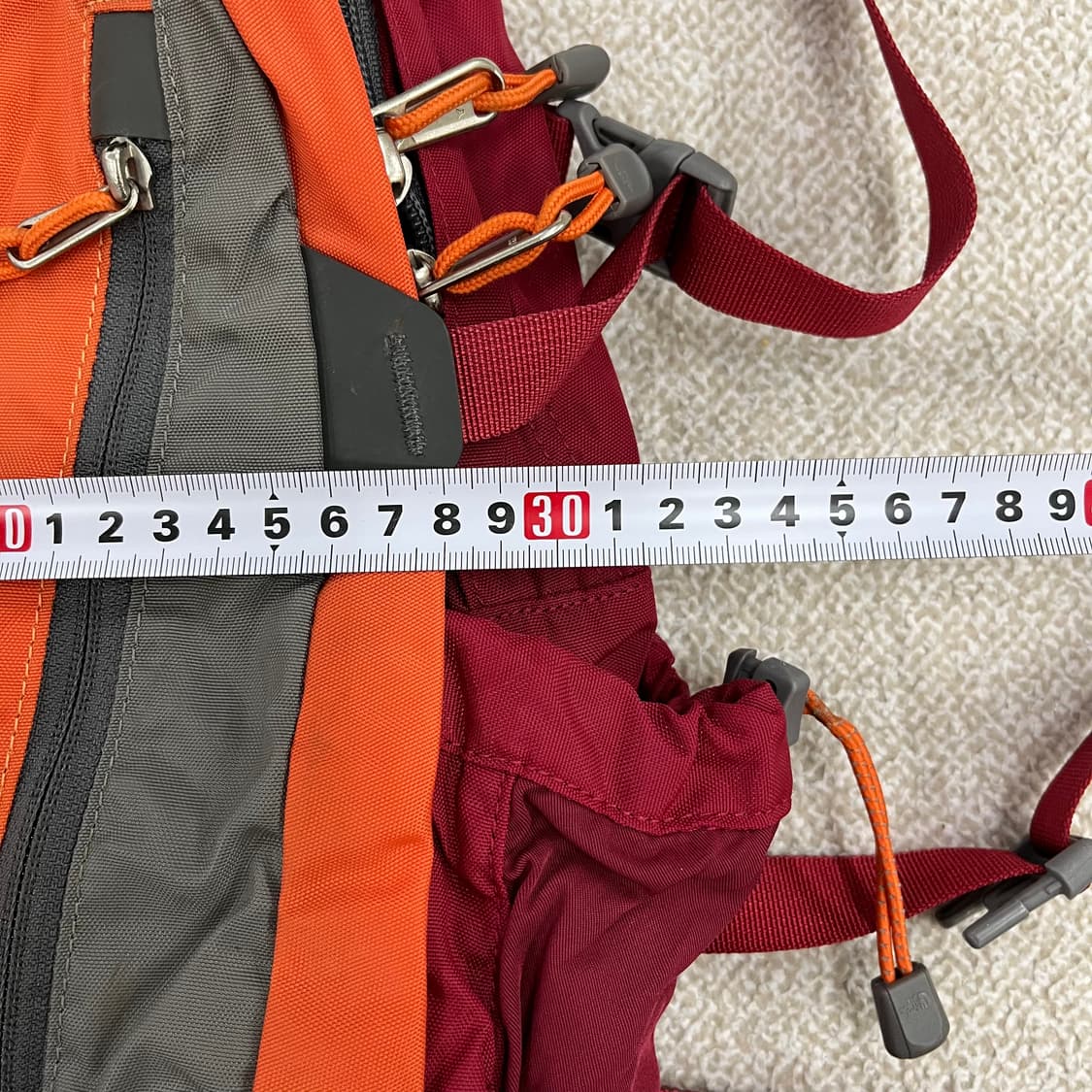 [실측확인] 노스페이스 미니샷 등산 백팩 가방 0119M1 상품이미지7