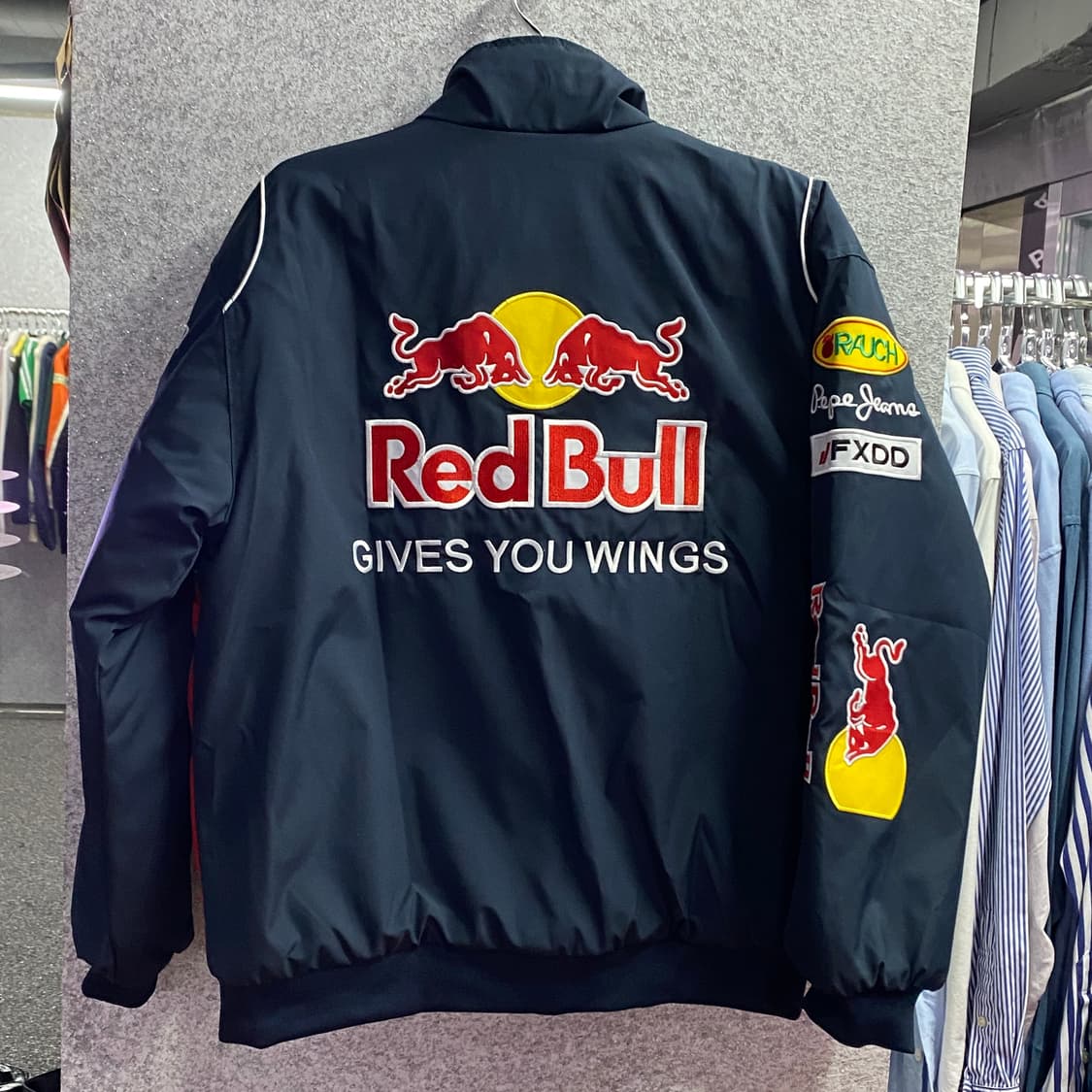 레드불 스폰서 멀티패치 레이싱 점퍼 B3259 상품이미지4