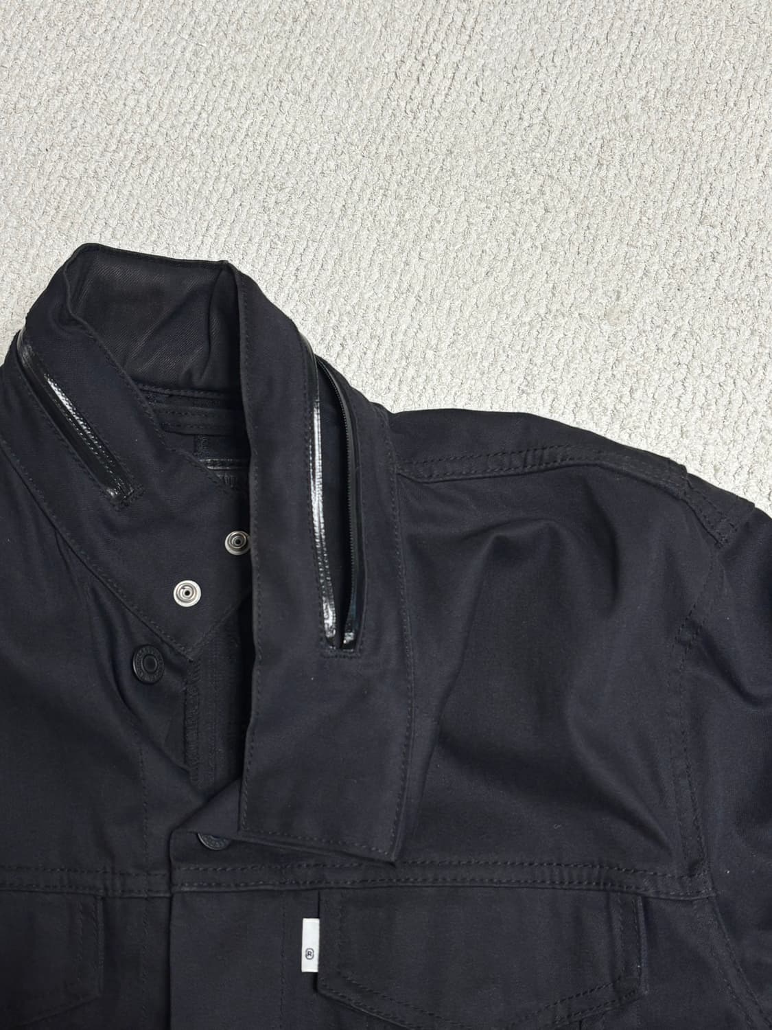 리바이스 화이트 탭 블랙트러커 자켓 상품이미지3