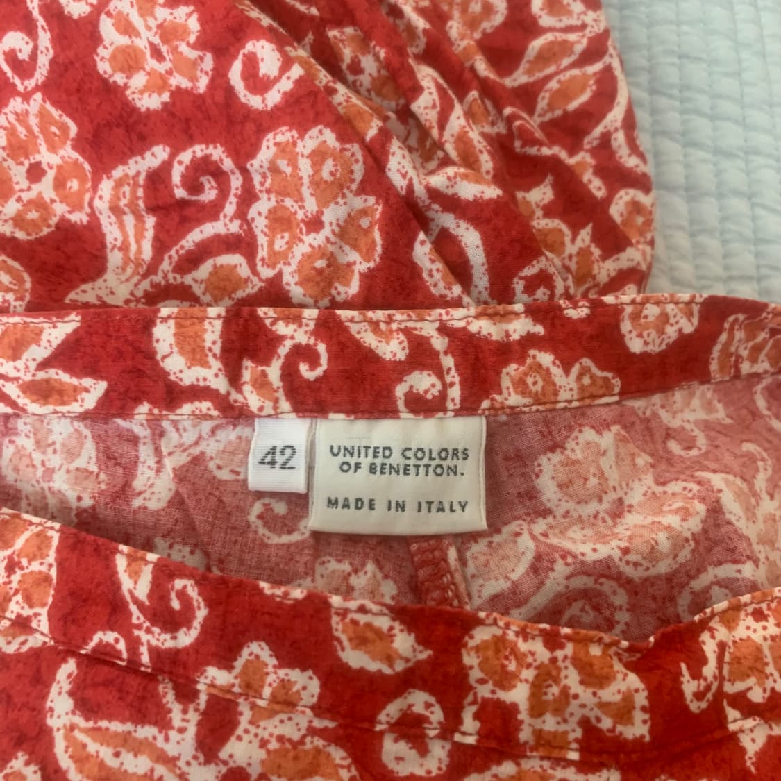 베네통 90‘s 바지 26 사이즈 상품이미지2