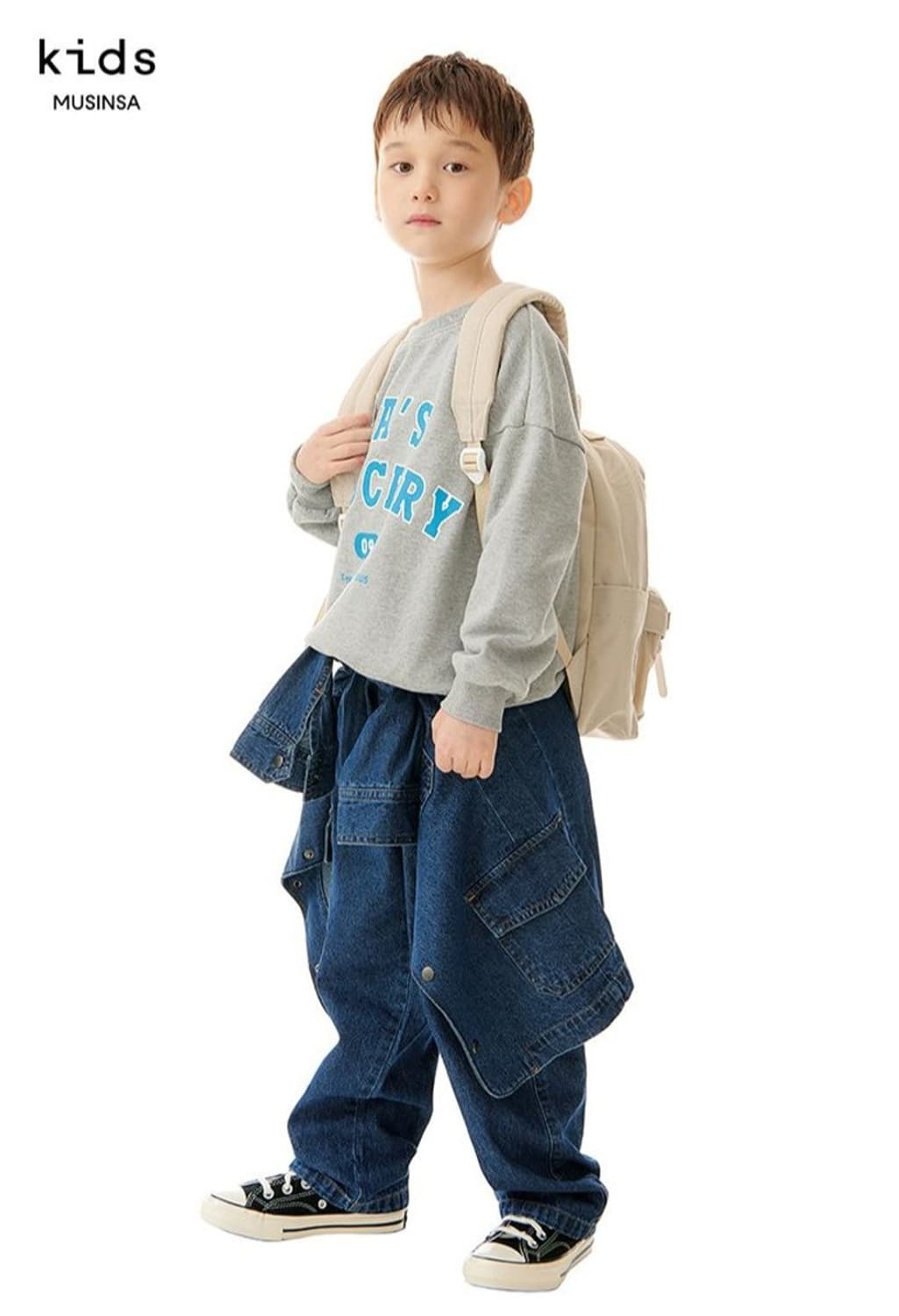 컨버스 키즈 척70 빈티지 블랙 200 상품이미지2