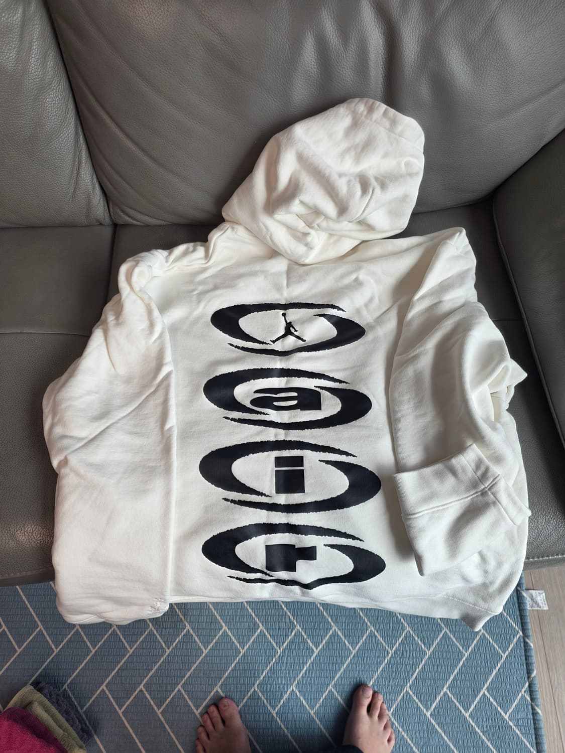 스캇후드 화이트 M 택포 9만 상품이미지2