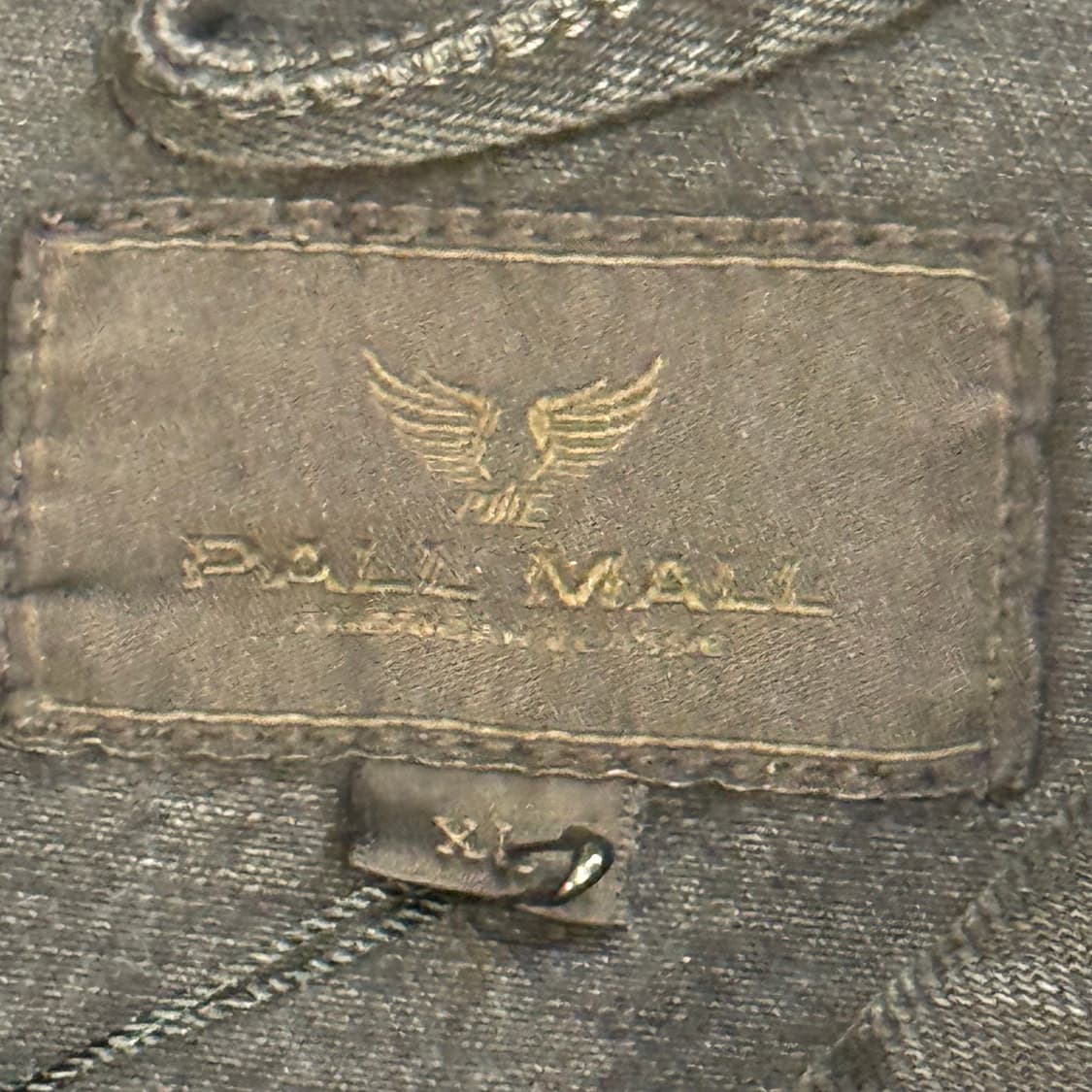 PALL MALL 팰맬 빈티지 패치 흑청 자켓 상품이미지8