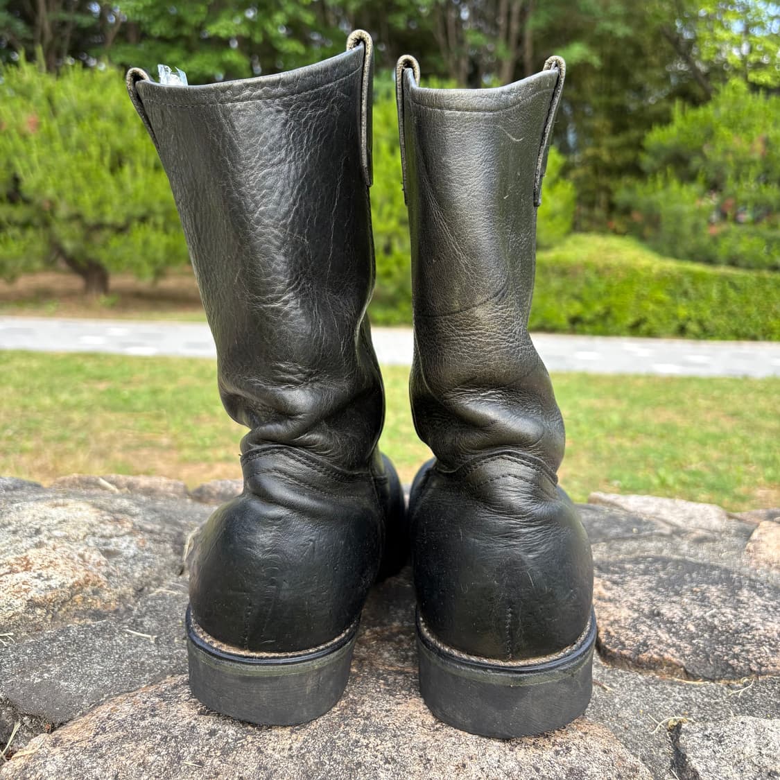 굿이어 Goodyear 블랙 플레인 웨스턴 부츠 상품이미지7